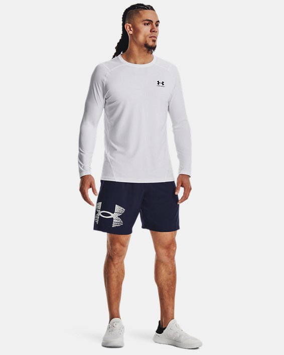 Men's UA Tech™ Woven Graphic Shorts in Blue image number 2